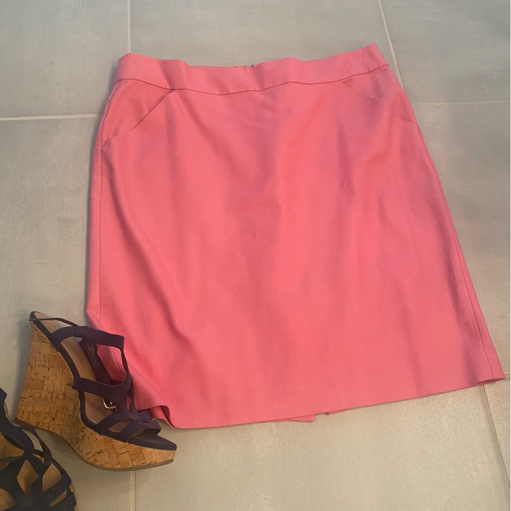 Pink J Crew pencil skirt!